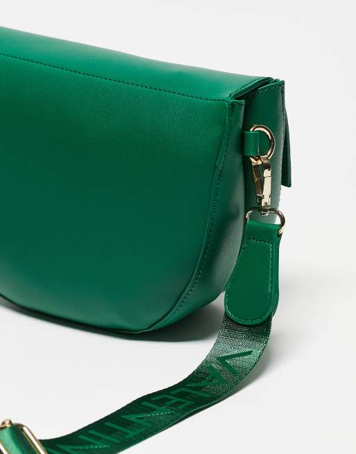 Valentino Bags Bigs cross body saddle bag in green, 2 of 4