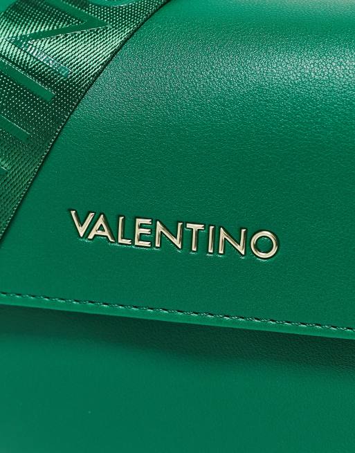 Valentino Bags Bigs cross body saddle bag in green, 3 of 4