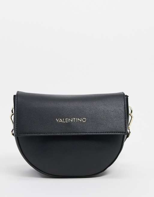 Valentino Bags Bigs cross body saddle bag in black