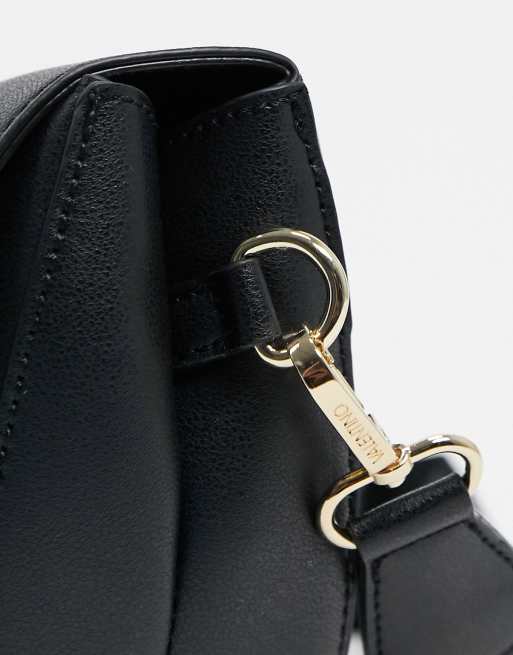 Valentino Bags Bigs cross body saddle bag in black