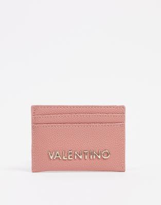 Valentino card holder discount pink