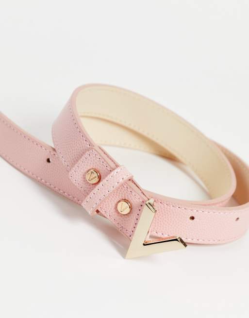 Valentino Bags - Divina - Ceinture avec logo V - Rose pâle, 2 de 4