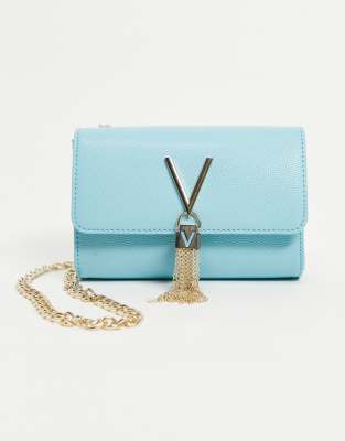 Valentino Bags - Divina Clutch Blau (blu) : : Fashion