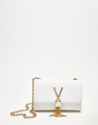 crossbody white handbag