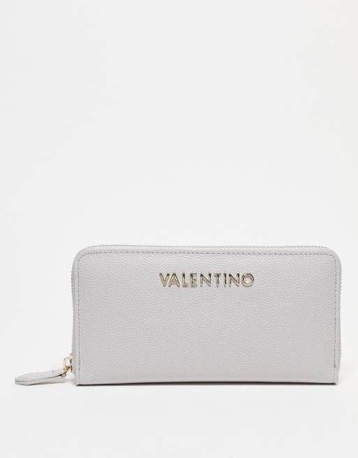 Valentino Bags – Divina – Grå handväska med dragkedja runt om