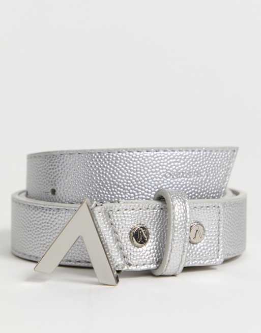 Valentino silver discount belt