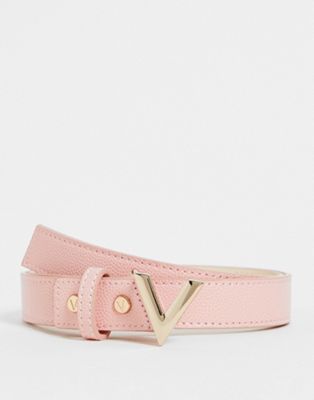 Valentino Bags Divina V belt in pale pink