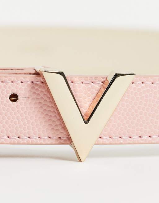 Valentino Bags Divina V belt in pale pink | ASOS display picture 3