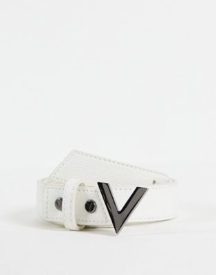 Valentino Bags Divina V belt in white