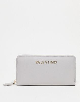 Valentino Bags Divina zip around purse in grey