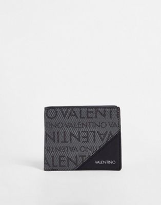 Portefeuilles Valentino Bags - Dry - Portefeuille avec logo sur l'ensemble - Gris