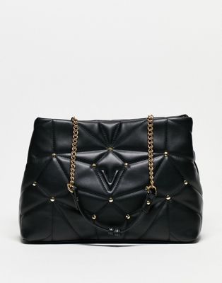 Valentino Bags Emily tote bag with studs in black