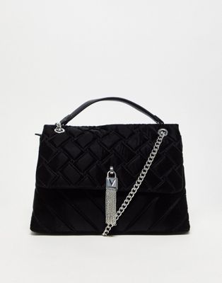 Valentino Bags Falafel bag in quilted sheen fabric