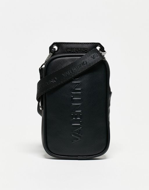 Valentino Bags Men's Fetch Black Cross-Body Bag