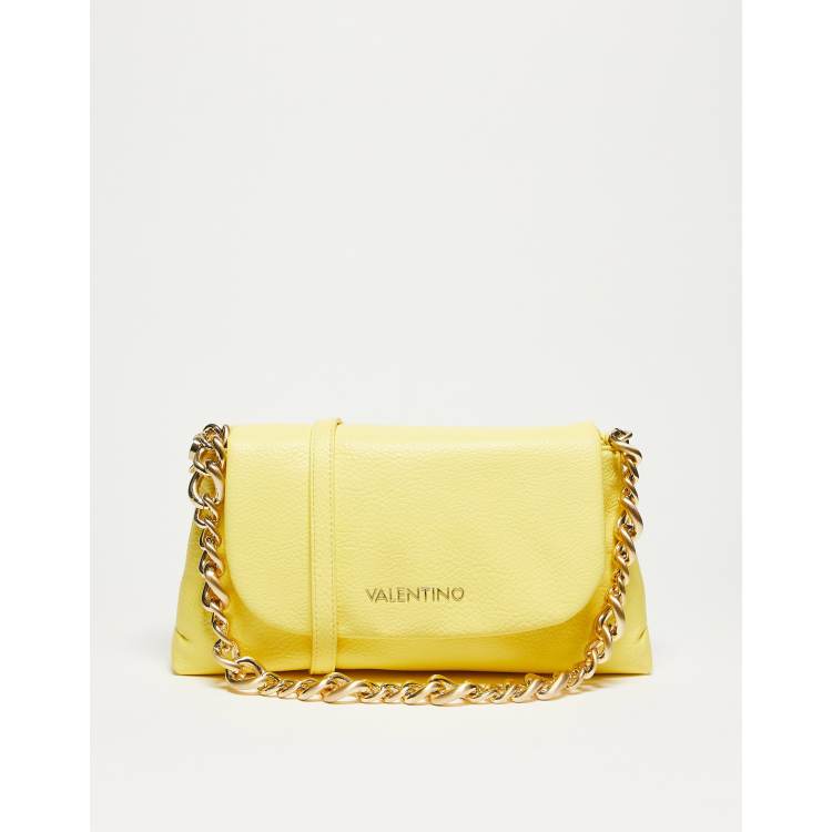 Yellow hot sale chain bag