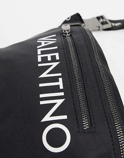  Valentino Bags Kylo large logo bum bag in black 
