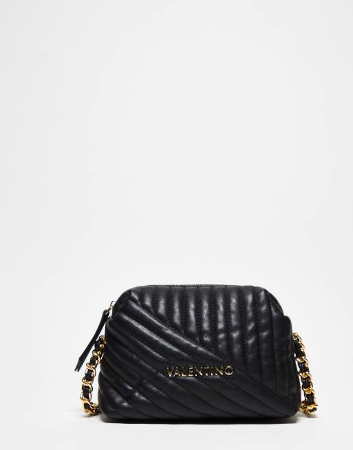 Valentino Bags Laax Re crossbody quilted bag in black ASOS