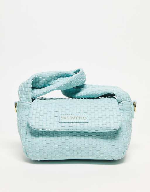 Valentino Bags - Lemonade - Geweven mini-tas in mintgroen