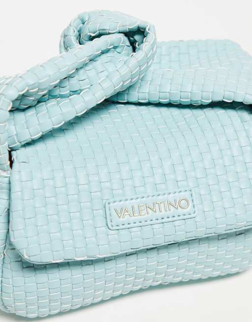 New Valentino by Mario Valentino Lemonade Weave Flap Shoulder Bag, Xbody  Handbag