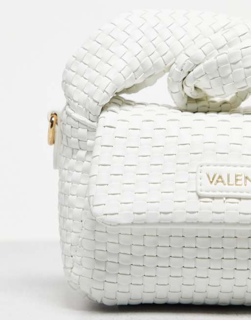 New Valentino by Mario Valentino Lemonade Weave Flap Shoulder Bag