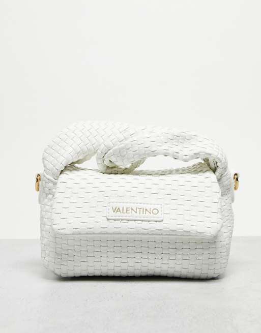 Valentino Bags – Lemonade – Vit, vävd liten väska
