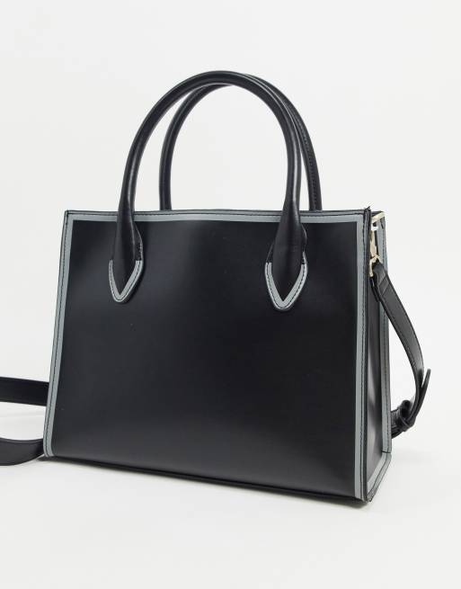 Valentino Bags Mayor tote bag with logo contract strap in black