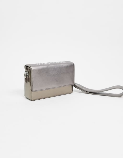 Valentino Bags Meydani cross body bag in silver