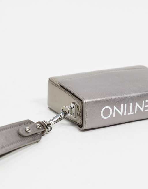 Valentino Bags – Meydani – Umhängetasche in Silber, 2 von 4