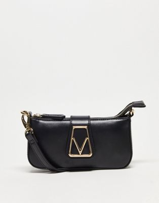 Valentino Bags - Minal - Sac porté épaule avec logo - Noir