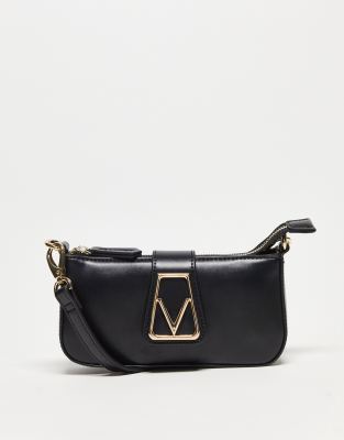 Valentino Bags Minal shoulder bag with logo in black