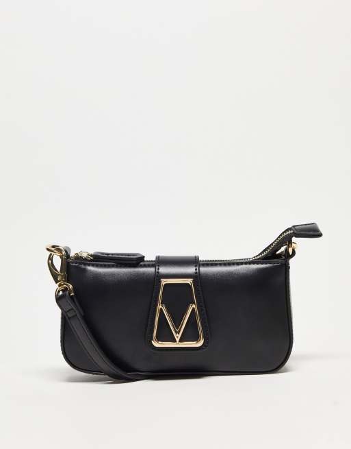 Valentino 'V' logo leather mini shopper