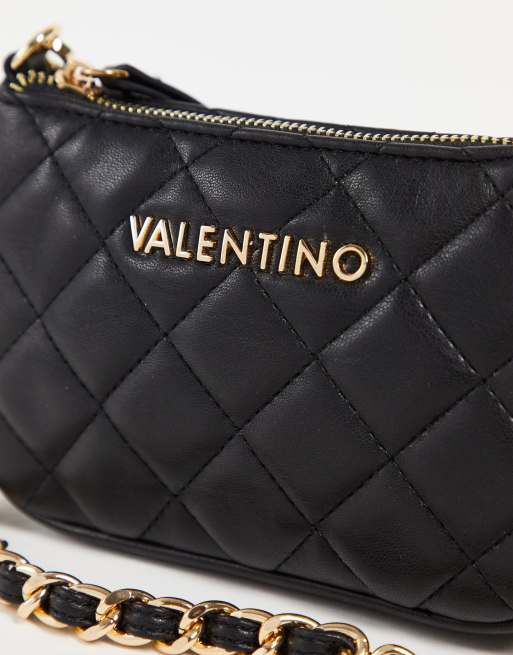 Black quilted valentino discount purse