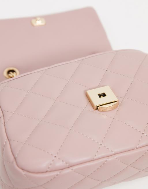 Valentino Bags Exclusive Ocarina quilted cross body bag in antique pink