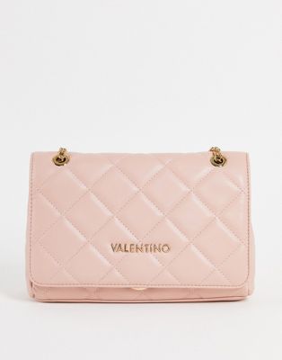Valentino Bags Ocarina quilted shoulder bag in light pink