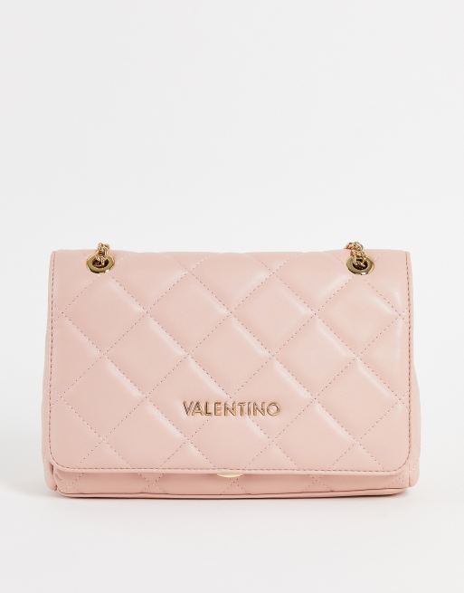 Valentino Bags Ocarina quilted shoulder bag in light pink