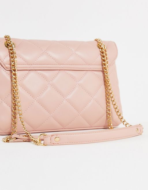 Valentino Ocarina Small Quilted Crossbody Satchel Bag Light Pink - Boros  Bags