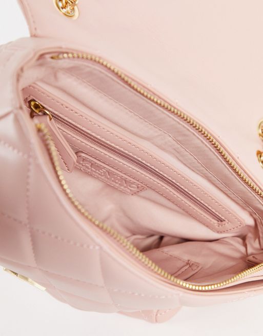 Valentino Bags Ocarina Shoulder Bag Pink Satchel - Boros Bags