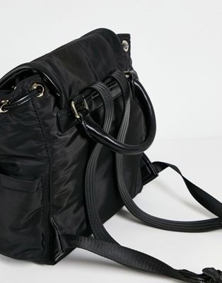 Femme Valentino Bags - Olmo - Sac à dos en nylon recyclé - Noir