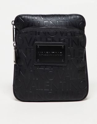 Valentino Bags patrik monogram crossbody bag in black