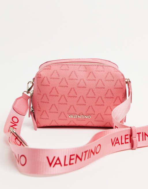 Opgewonden zijn Bully Communicatie netwerk Valentino Bags - Pattie - Crossbody tas met monogramprint in roze | ASOS