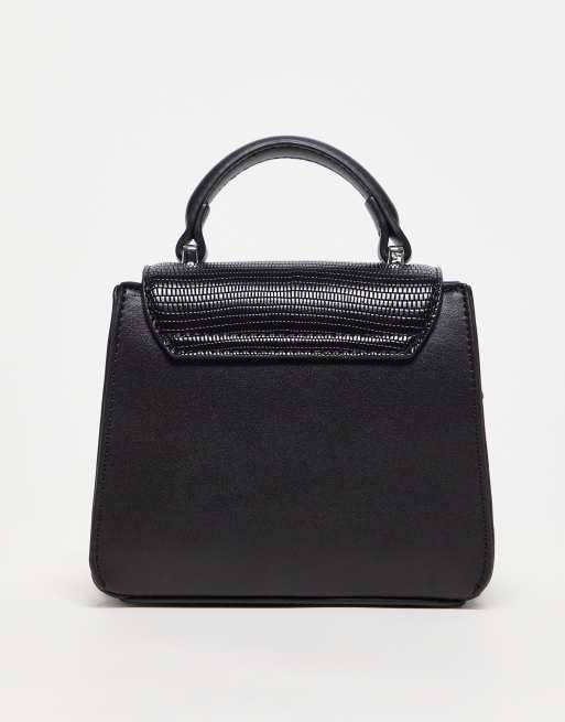 valentino bags peri bag with top handle in black