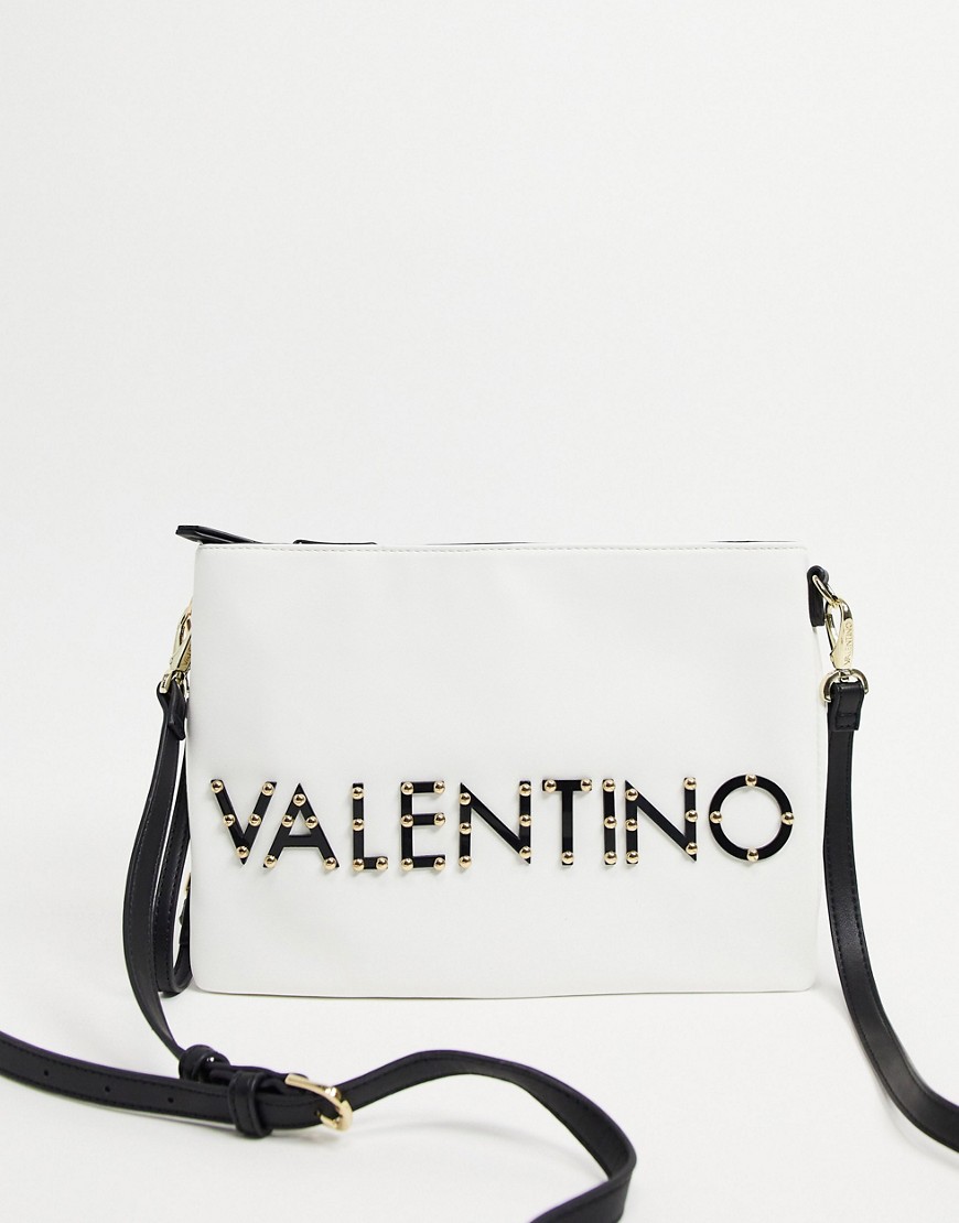 Valentino Bags - Piper - Crossbody tas met logo in wit