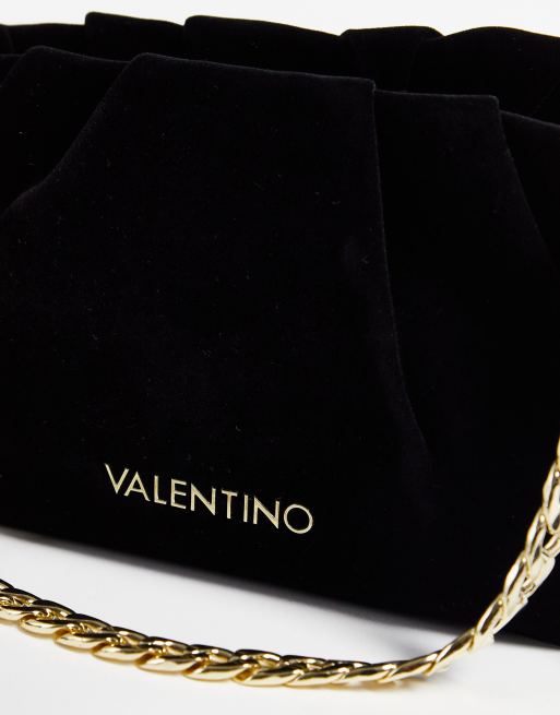 Valentino black velvet bag new arrivals