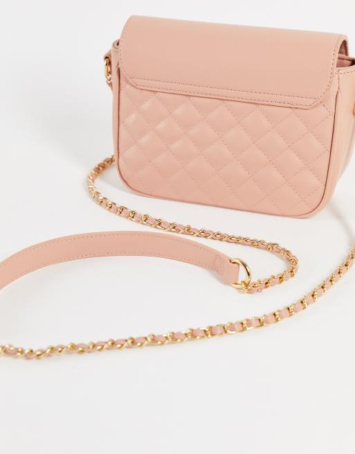 Pink quilted valentino online bag