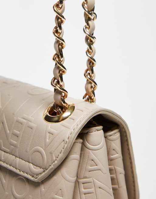 Valentino Bags Relax Crossbody Embossed Bag in beige-Neutral