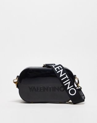 Valentino Bags Sabel cross body camera bag with tonal logo in black ...