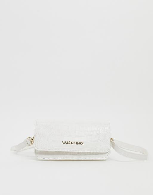 Valentino Bags Summer Memento cross body bag in white croc ASOS