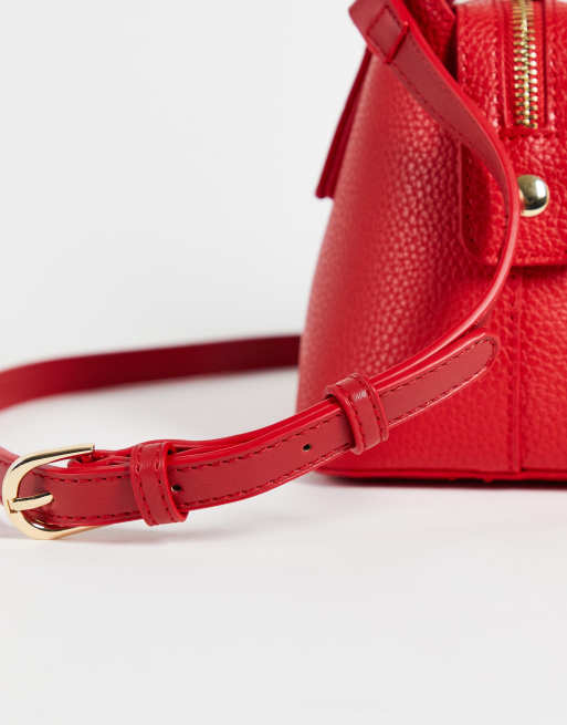 Valentino Bags Superman Mini tas in donkerrood