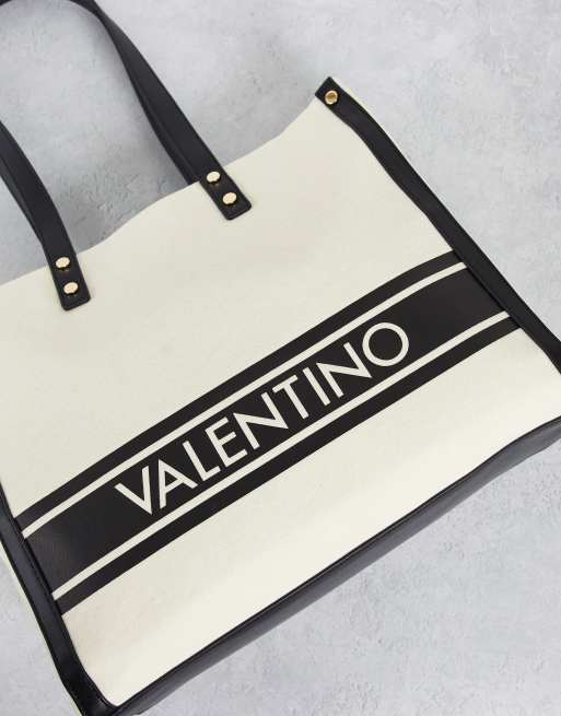 Valentino white 2024 tote bag