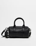 [Valentino Bags] Valentino barrel bag with crossbody webbing strap in black No Size BLACK